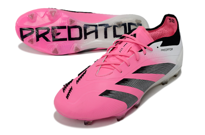 Adidas Predator Accuracy.1 FG Firm Ground Soccer Cleats - Pink/Black/White