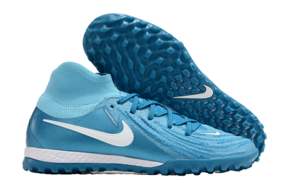 Nike Phantom Luna Elite TF Artificial Turf Soccer Shoes - Jade/White/Blue