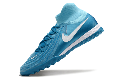 Nike Phantom Luna Elite TF Artificial Turf Soccer Shoes - Jade/White/Blue
