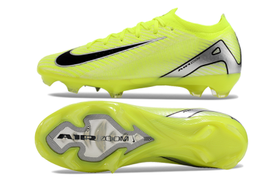 Nike Air Zoom Mercurial Vapor 16 Elite FG Firm Ground Soccer Cleats - Yellow/Black/Silver/Grey