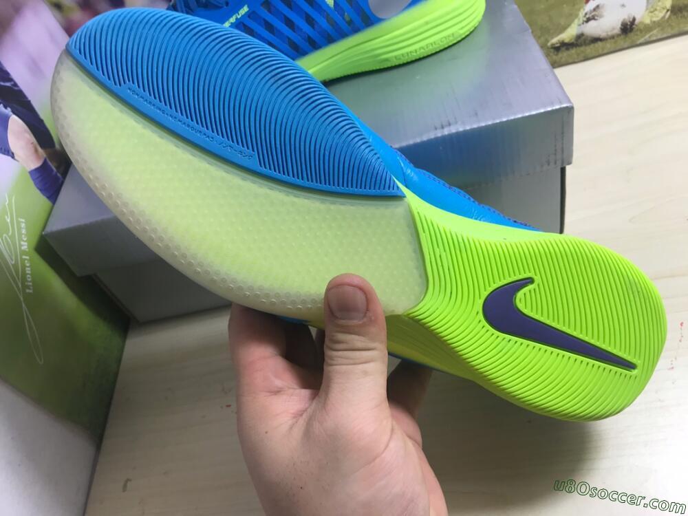 Nike Lunar Gato 2 IC Indoor & Futsal Soccer Shoes - Jade/White/Yellow