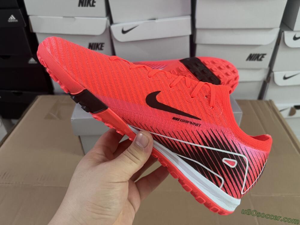 Nike Air Zoom Mercurial Vapor 16 Elite TF Artificial Turf Soccer Shoes - Red/Black/White