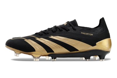 Adidas Predator Elite Accuracy FG Firm Ground Soccer Cleats - Black/Gold