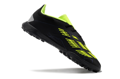 Adidas Predator 24 Elite TF Artificial Turf Soccer Shoes - Black/Yellow/Grey