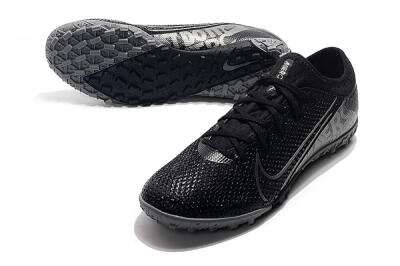 Nike Air Zoom Mercurial Vapor 13 Elite TF Artificial Turf Soccer Shoes - Black/Silver/Grey