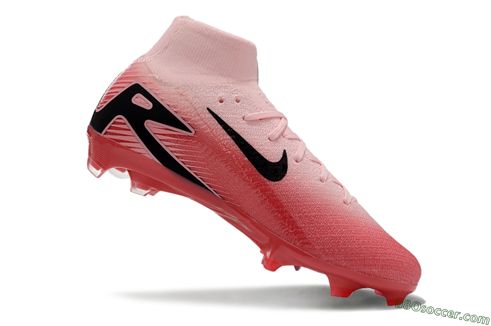 Nike Air Zoom Mercurial Superfly 10 Elite FG Firm Ground Soccer Cleats - Pink/Black 4