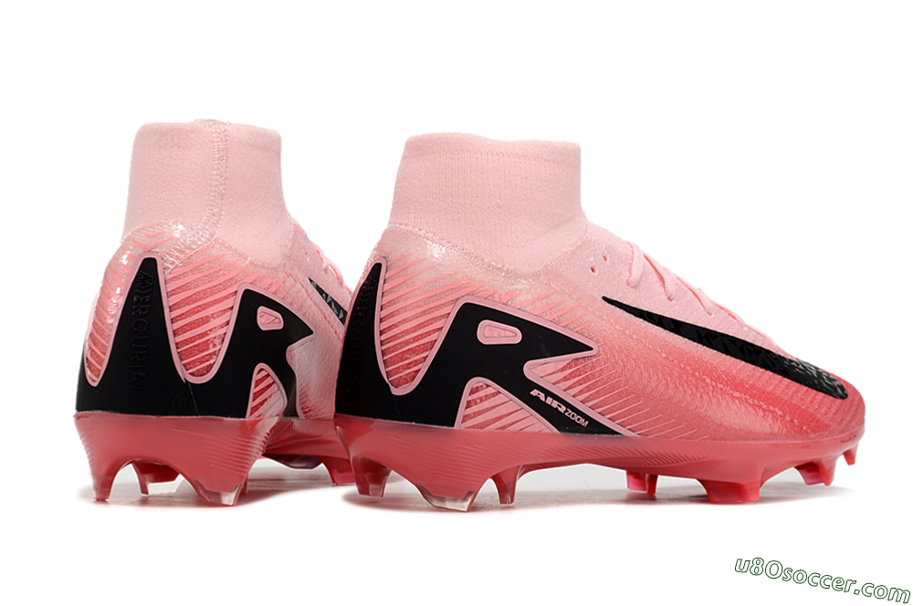 Nike Air Zoom Mercurial Superfly 10 Elite FG Firm Ground Soccer Cleats - Pink/Black 6