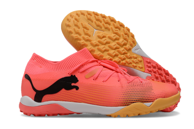 Puma Future 7 Ultimate TF Artificial Turf Soccer Shoes - Pink/Black/White