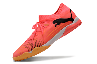 Puma Future 7 Ultimate TF Artificial Turf Soccer Shoes - Pink/Black/White