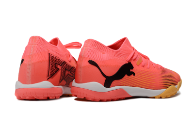 Puma Future 7 Ultimate TF Artificial Turf Soccer Shoes - Pink/Black/White