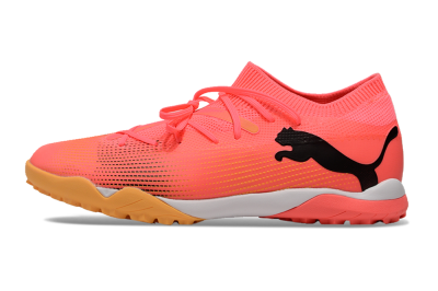 Puma Future 7 Ultimate TF Artificial Turf Soccer Shoes - Pink/Black/White