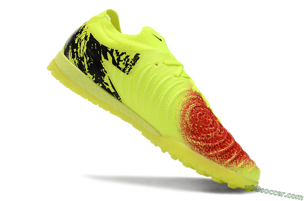 Nike Phantom GX 2 Elite TF Artificial Turf Soccer Shoes - Yellow/Red/Black 5