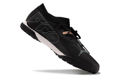 Puma Future Ultimate TF Artificial Turf Soccer Shoes - Black/Gold/White