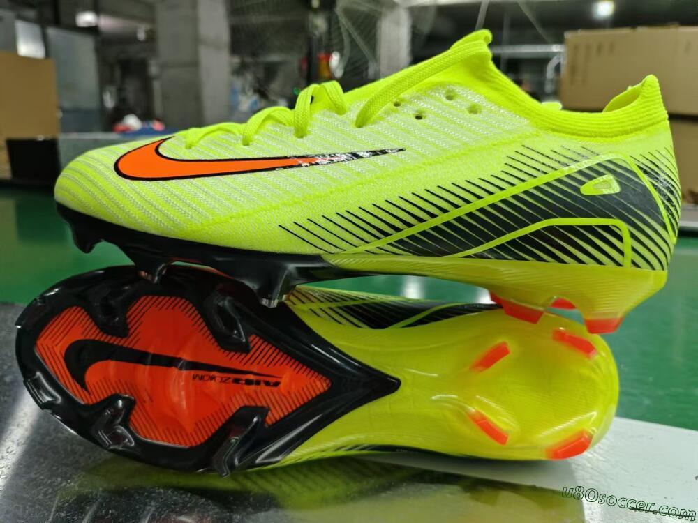 Nike Air Zoom Mercurial Vapor 16 Elite FG Firm Ground Soccer Cleats - Yellow/Orange/Black