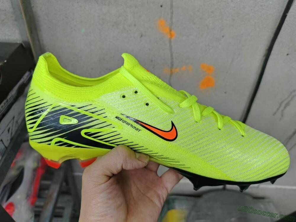 Nike Air Zoom Mercurial Vapor 16 Elite FG Firm Ground Soccer Cleats - Yellow/Orange/Black