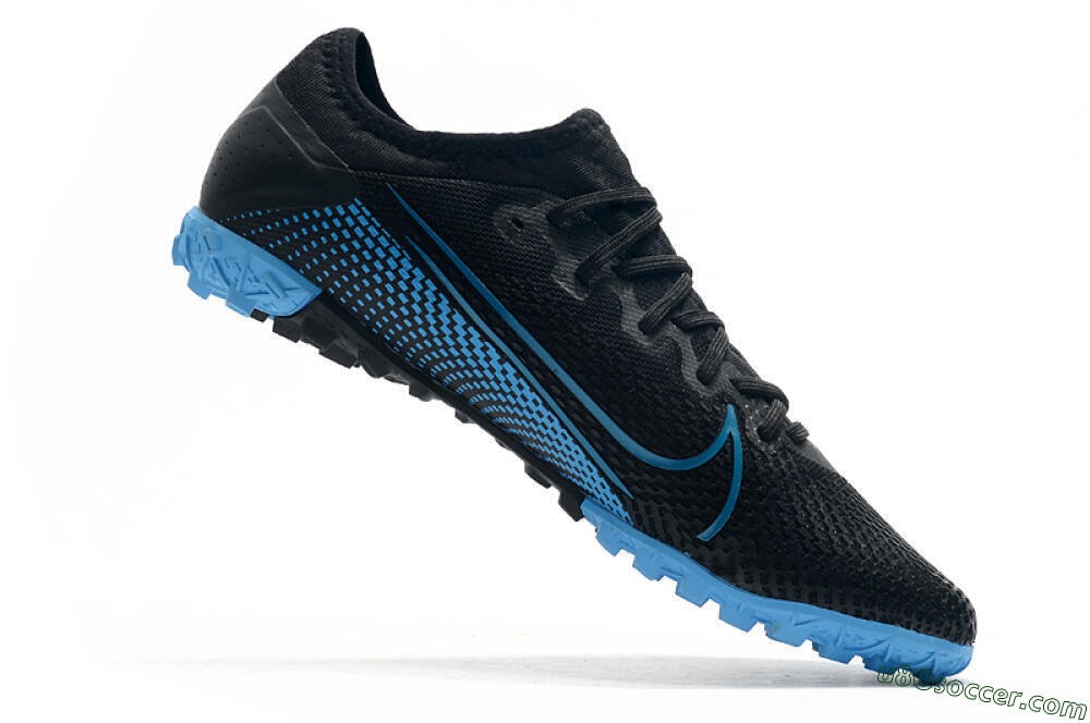 Nike Mercurial Vapor 13 Pro TF Artificial Turf Soccer Shoes - Black/Blue 5