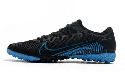 Nike Mercurial Vapor 13 Pro TF Artificial Turf Soccer Shoes - Black/Blue