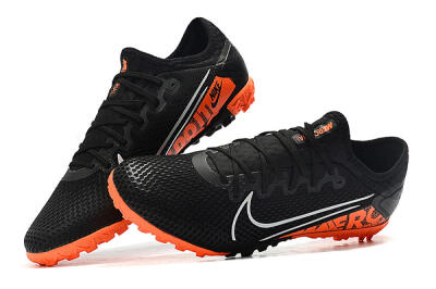 Nike Mercurial Vapor 13 Pro TF Artificial Turf Soccer Shoes - Black/Orange