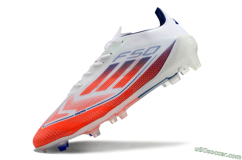 Adidas F50 Elite FG Firm Ground Soccer Cleats - Red/Blue/White 5