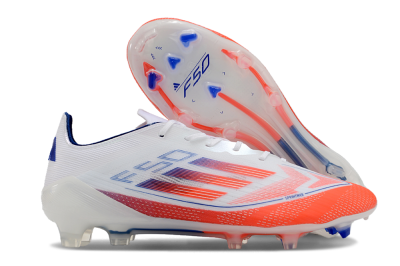 Adidas F50 Elite FG Firm Ground Soccer Cleats - Red/Blue/White