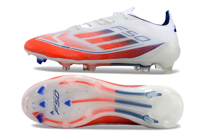 Adidas F50 Elite FG Firm Ground Soccer Cleats - Red/Blue/White