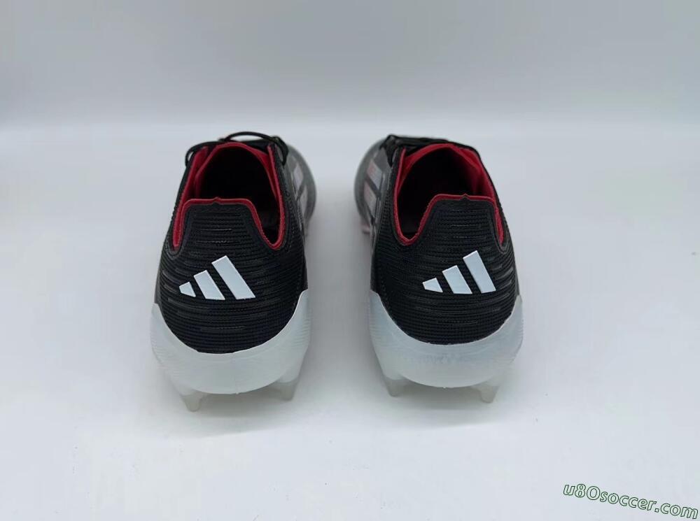 Adidas F50 Elite FG Firm Ground Soccer Cleats - Black/Red/White