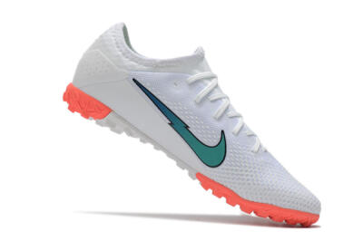 Nike Mercurial Vapor 13 Pro TF Artificial Turf Soccer Shoes - White/Red