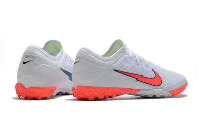 Nike Mercurial Vapor 13 Pro TF Artificial Turf Soccer Shoes - White/Red