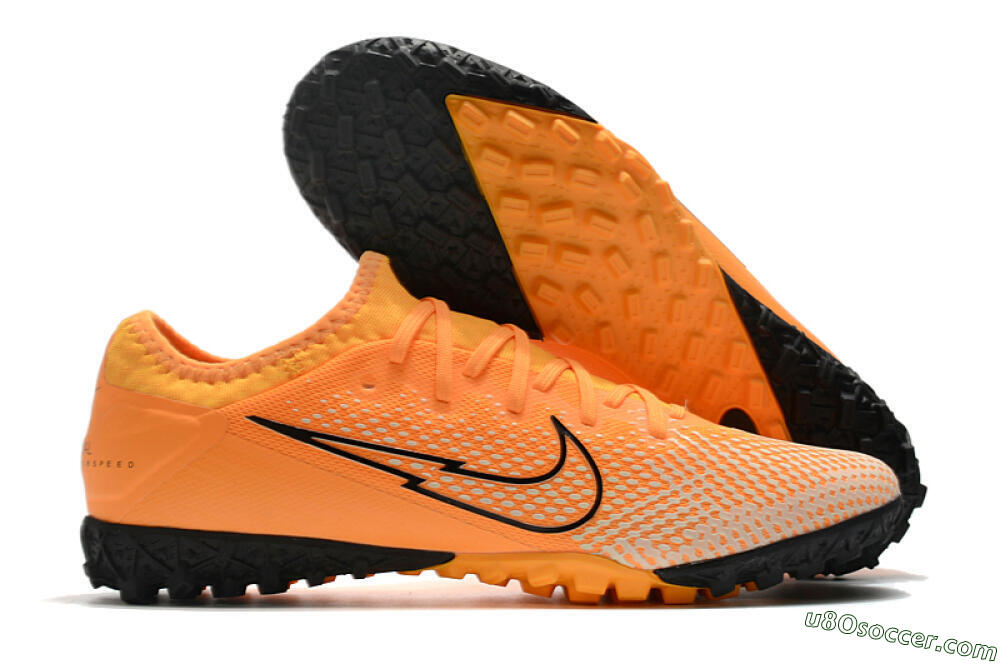Nike Mercurial Vapor 13 Pro TF Artificial Turf Soccer Shoes - Orange/Black 1