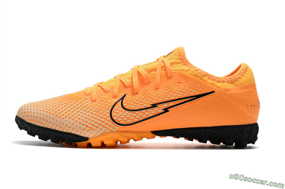 Nike Mercurial Vapor 13 Pro TF Artificial Turf Soccer Shoes - Orange/Black 2