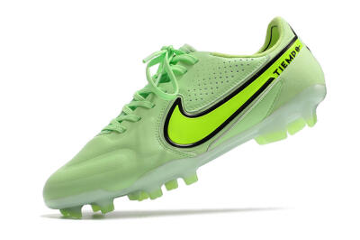 Nike Tiempo Legend 9 Elite FG Firm Ground Soccer Cleats - Yellow/Black