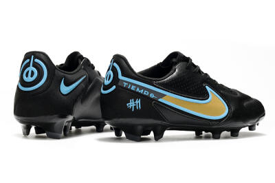 Nike Tiempo Legend 9 Elite FG Firm Ground Soccer Cleats - White/Jade/Beige