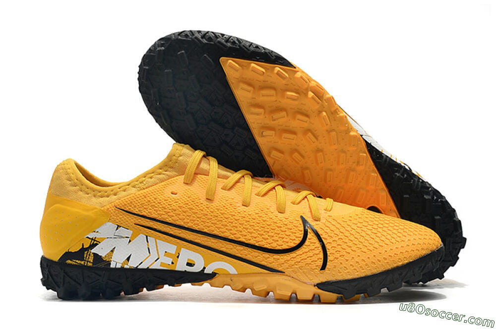 Nike Mercurial Vapor 13 Pro TF Artificial Turf Soccer Shoes - Yellow/Black/White 1