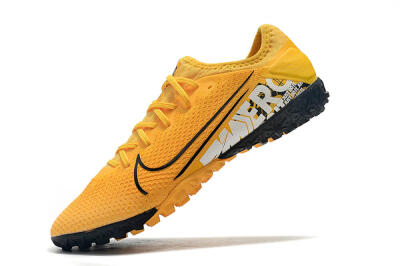 Nike Mercurial Vapor 13 Pro TF Artificial Turf Soccer Shoes - Yellow/Black/White