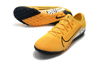 Nike Mercurial Vapor 13 Pro TF Artificial Turf Soccer Shoes - Yellow/Black/White