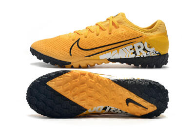 Nike Mercurial Vapor 13 Pro TF Artificial Turf Soccer Shoes - Yellow/Black/White