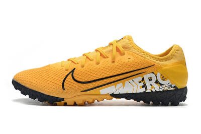 Nike Mercurial Vapor 13 Pro TF Artificial Turf Soccer Shoes - Yellow/Black/White