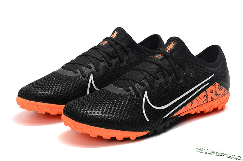 Nike Mercurial Vapor 13 Pro TF Artificial Turf Soccer Shoes - Black/White/Red 5