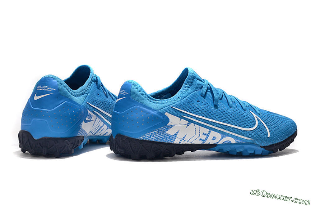 Nike Mercurial Vapor 13 Pro TF Artificial Turf Soccer Shoes - Jade/White/Black 9