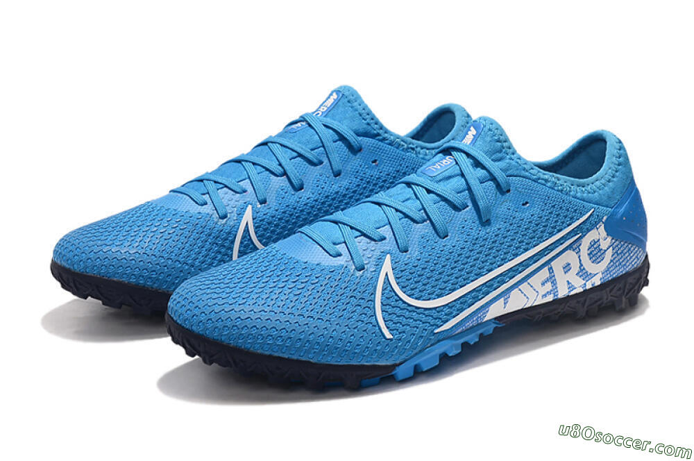 Nike Mercurial Vapor 13 Pro TF Artificial Turf Soccer Shoes - Jade/White/Black 8