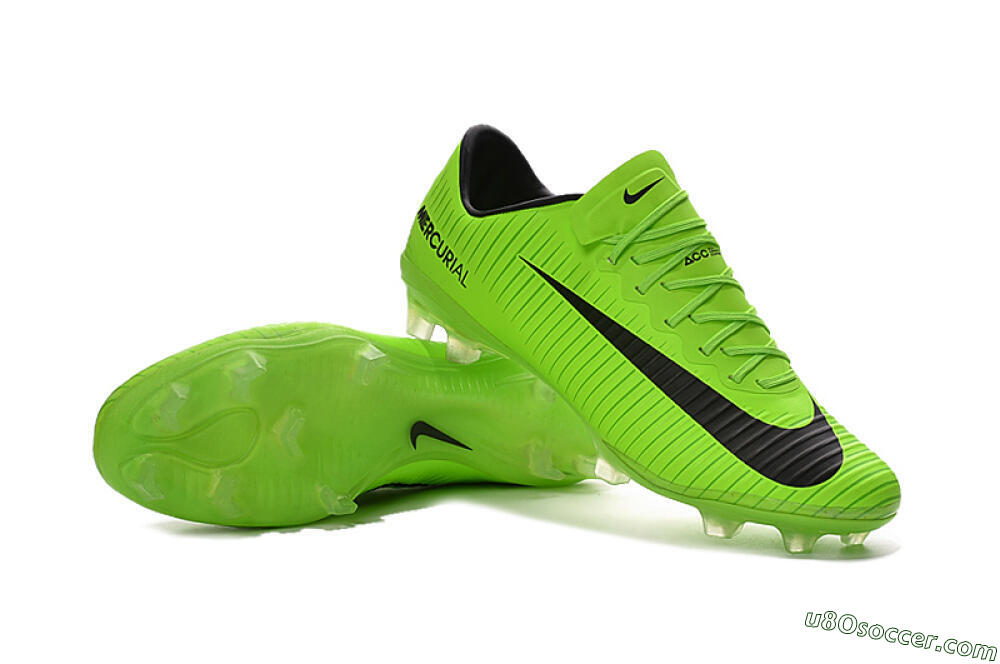Nike Mercurial Vapor 11 FG Firm Ground Soccer Cleats - Yellow/Black 4