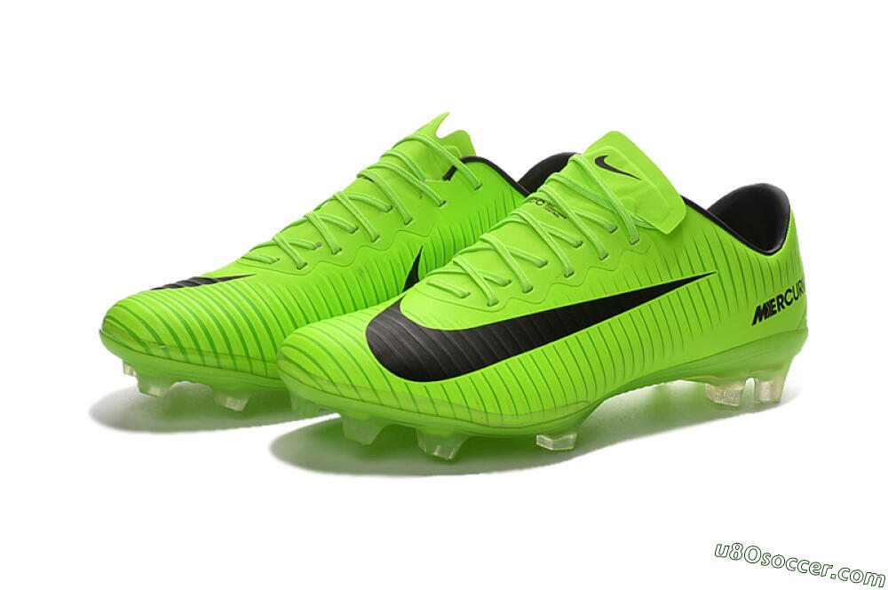 Nike Mercurial Vapor 11 FG Firm Ground Soccer Cleats - Yellow/Black 5