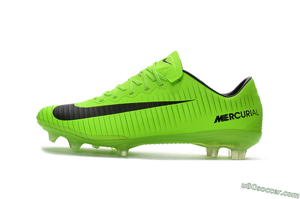 Nike Mercurial Vapor 11 FG Firm Ground Soccer Cleats - Yellow/Black 2