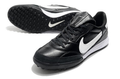 Nike The Premier 3 TF Artificial Turf Soccer Shoes - Black/White