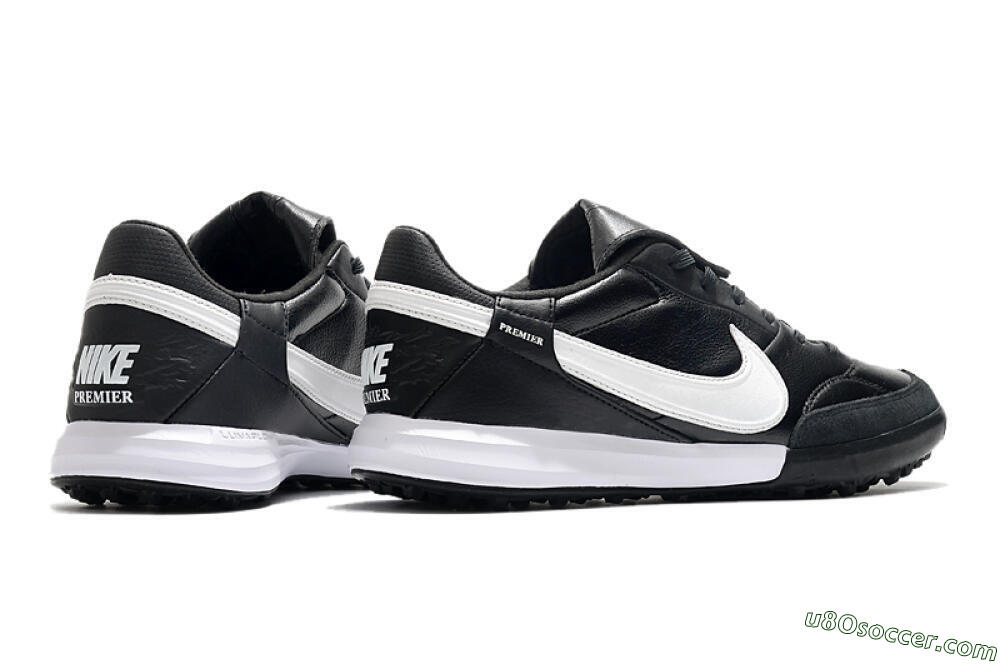 Nike The Premier 3 TF Artificial Turf Soccer Shoes - Black/White 6