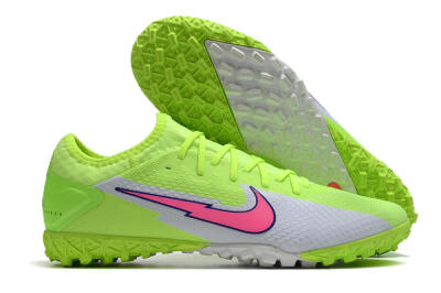 Nike Mercurial Vapor 13 Pro TF Artificial Turf Soccer Shoes - Yellow/White/Pink