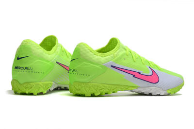 Nike Mercurial Vapor 13 Pro TF Artificial Turf Soccer Shoes - Yellow/White/Pink