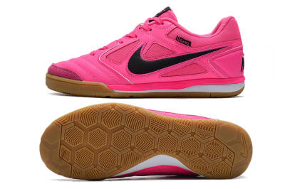 Supreme x Nike SB Gato IC Indoor & Futsal Soccer Shoes - Pink/Black/White
