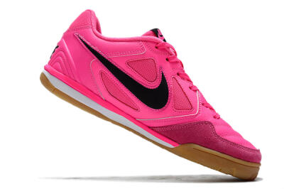 Supreme x Nike SB Gato IC Indoor & Futsal Soccer Shoes - Pink/Black/White