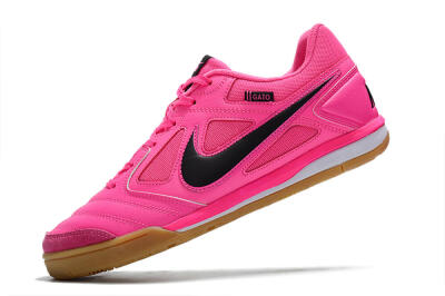 Supreme x Nike SB Gato IC Indoor & Futsal Soccer Shoes - Pink/Black/White